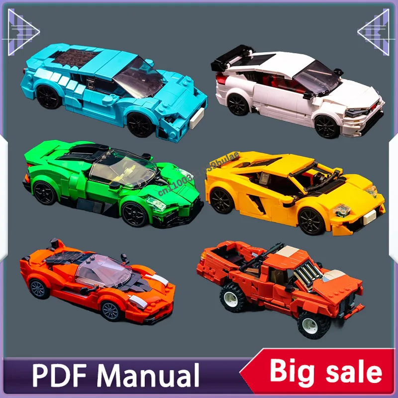 Building blocks set Classic racing car model Speed Sports car adults bricks Champions Christmas gift
Building blocks set Classic racing car model Speed Sports car adults bricks Champions Christmas gift
