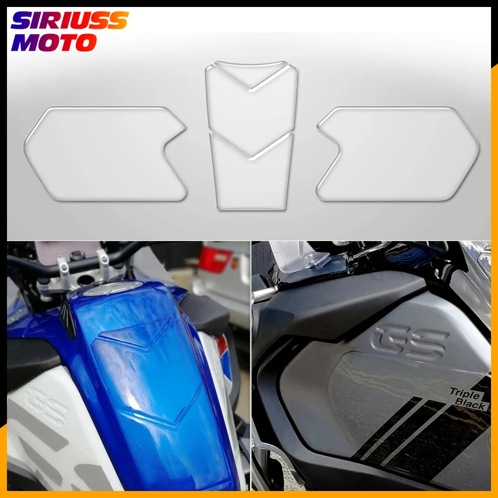 Clear Motorcycle Tank Pad Protection Decals for BMW R1200GS R1250GS Adventure 2014-2023
Clear Motorcycle Tank Pad Protection Decals for BMW R1200GS R1250GS Adventure 2014-2023