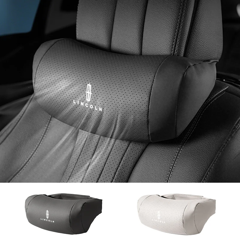 Car Leather Headrest Car Interior Products Perforated Breathable Seat Protection Neck Pillow For Spacia
Car Leather Headrest Car Interior Products Perforated Breathable Seat Protection Neck Pillow For Spacia