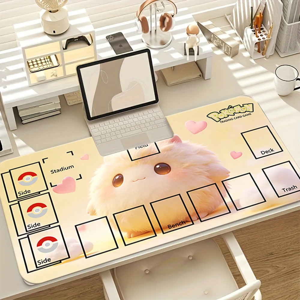 Pokemon Cute Fluffy Eevee TCG Playmat Large Gaming Mouse Pad with Zones for Trading Card Game Desk Mat
Pokemon Cute Fluffy Eevee TCG Playmat Large Gaming Mouse Pad with Zones for Trading Card Game Desk Mat
