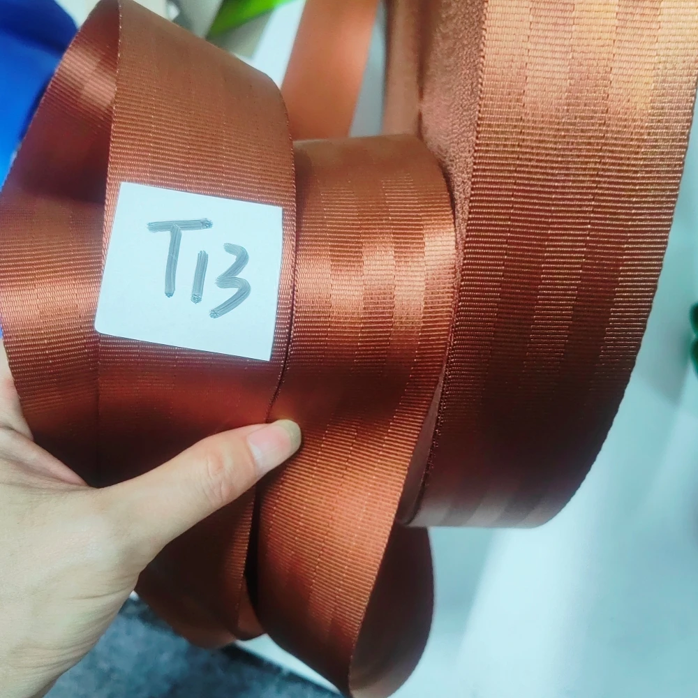 JOORMOM 5 Stripes Thickened Red-Brown (T13) 3M-30M Car Seat Belt webbing Personalized Modification Seat Belt Webbing
JOORMOM 5 Stripes Thickened Red-Brown (T13) 3M-30M Car Seat Belt webbing Personalized Modification Seat Belt Webbing