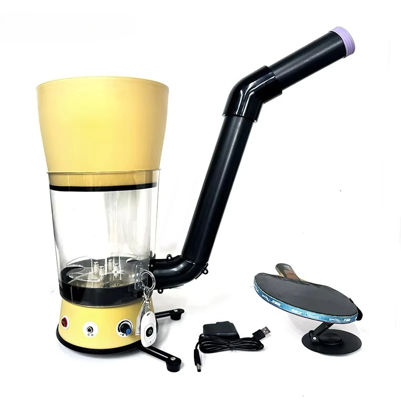 STLF Adjustable Speed Table Tennis Robot Beginner's Sword Training Assistant with Ball Launcher Solo Practice Starter Enlightenm
STLF Adjustable Speed Table Tennis Robot Beginner's Sword Training Assistant with Ball Launcher Solo Practice Starter Enlightenm