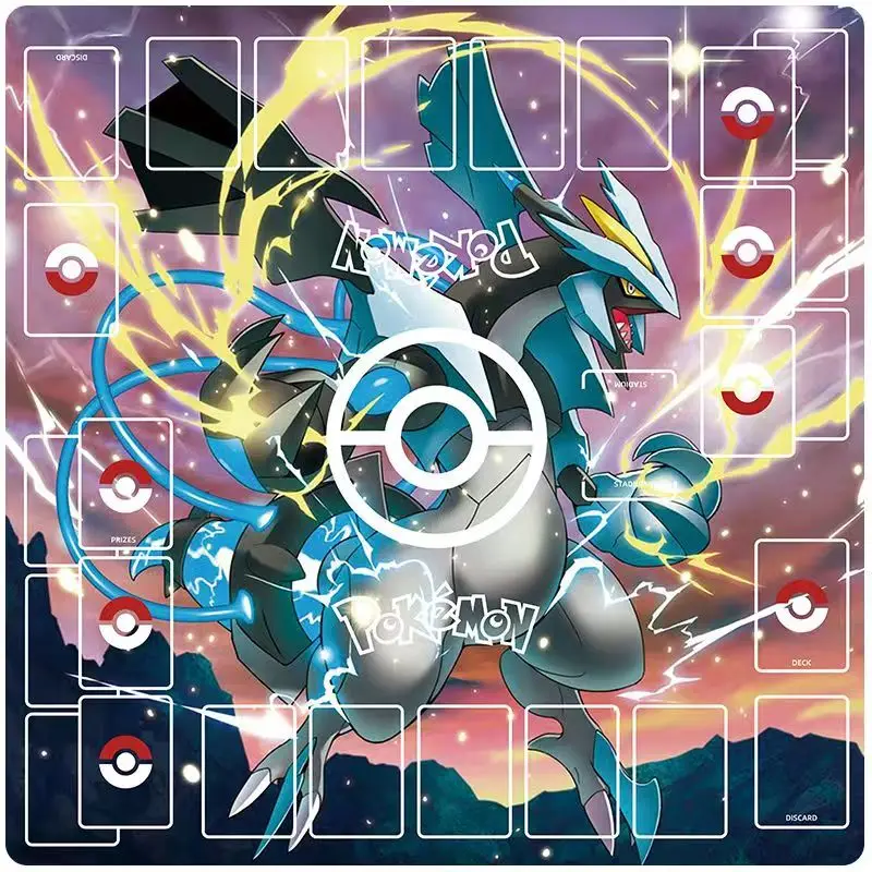 Новый игровой коврик для карт Pokémon (PTCG) - двойной коврик для игры в Card Battle King, коврик для хранения карт, подарок-сюрприз
Новый игровой коврик для карт Pokémon (PTCG) - двойной коврик для игры в Card Battle King, коврик для хранения карт, подарок-сюрприз