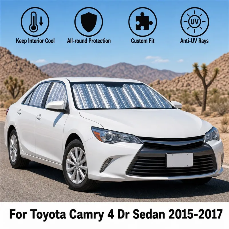 For Toyota Camry 4 Dr Sedan 2015-2017 Full Set Car Window Sunshades UV Block Privacy Heat Insulated Foldable Car Curtain
For Toyota Camry 4 Dr Sedan 2015-2017 Full Set Car Window Sunshades UV Block Privacy Heat Insulated Foldable Car Curtain