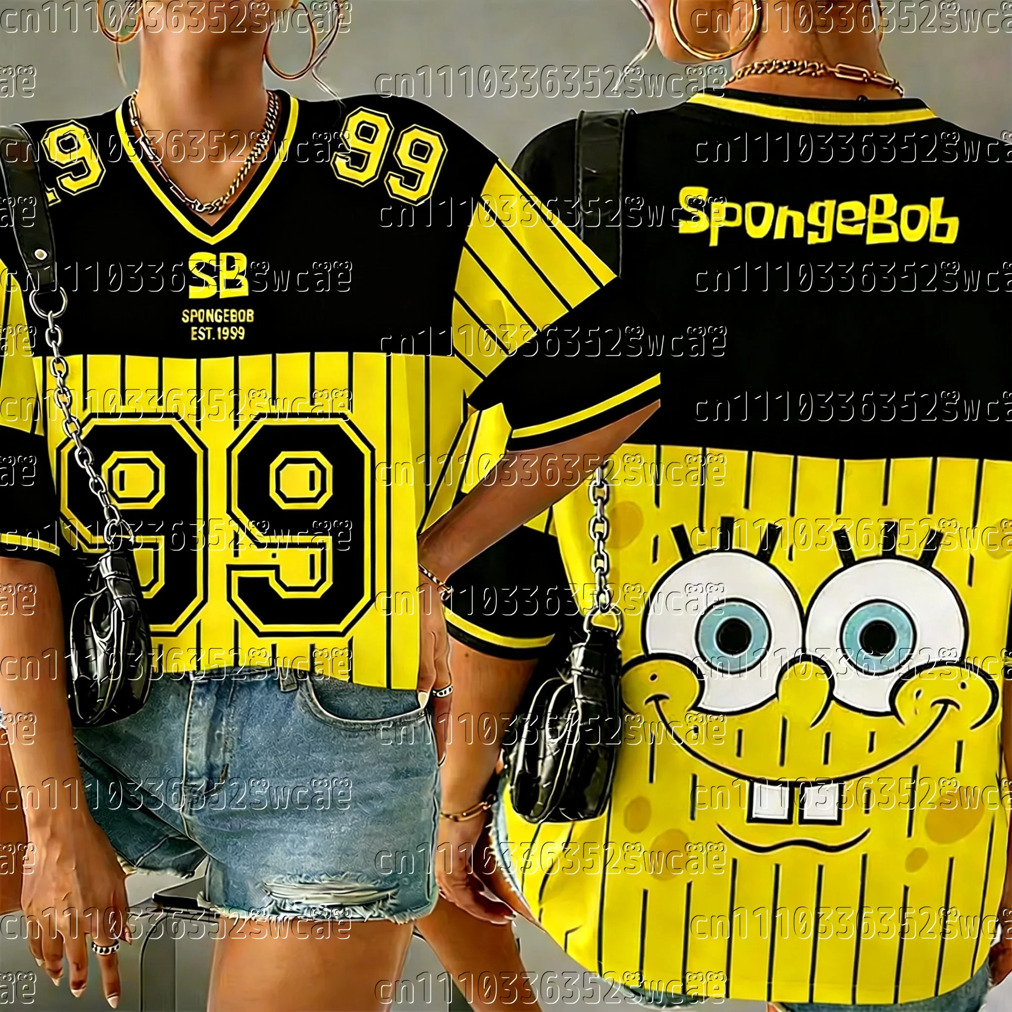 2026 Potdemiel SpongeBob SquarePants Summer Short Sleeve Theme Adult and Children's Sports Shorts New Family Matching
2026 Potdemiel SpongeBob SquarePants Summer Short Sleeve Theme Adult and Children's Sports Shorts New Family Matching