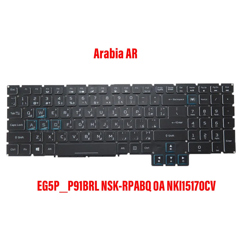 Клавиатура с подсветкой для NSK-RPABQ 0A NSK-RPCBQ 0A EG5P_P91BRL EG05P_P93B3L AEZGEQ00010 20 NKI15170CV NKI15170FP Arabia AR New
Клавиатура с подсветкой для NSK-RPABQ 0A NSK-RPCBQ 0A EG5P_P91BRL EG05P_P93B3L AEZGEQ00010 20 NKI15170CV NKI15170FP Arabia AR New
