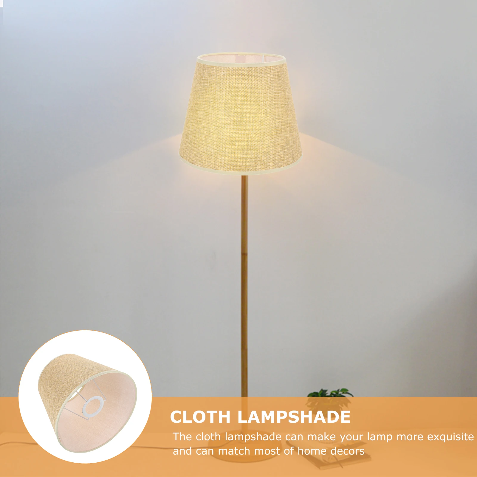 Cloth Lampshade 30cm Round Mouth Fabric Cover for Wall Lamp Cover Wall Floor Lamp Shades Warm Bedroom Lighting
Cloth Lampshade 30cm Round Mouth Fabric Cover for Wall Lamp Cover Wall Floor Lamp Shades Warm Bedroom Lighting