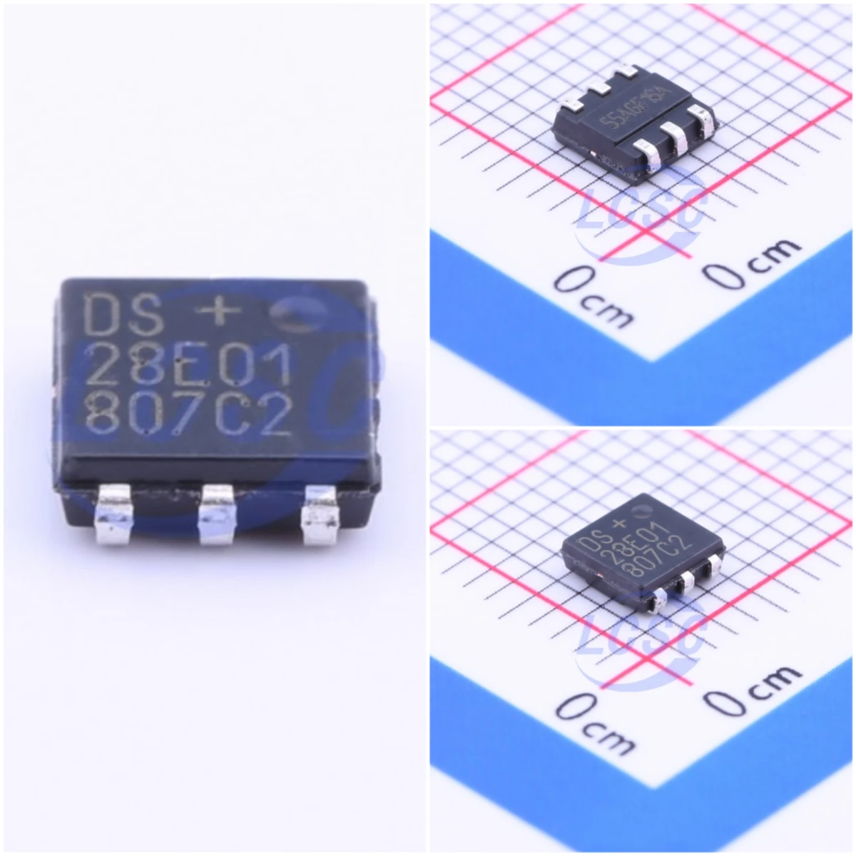5pieces/Pack DS28E01P-100+T 28E01 1Kbit Protected 1-Wire EEPROM with SHA-1 Engine 2.8V~5.25V Single bus TSOC-6 Memory IC Chip
5pieces/Pack DS28E01P-100+T 28E01 1Kbit Protected 1-Wire EEPROM with SHA-1 Engine 2.8V~5.25V Single bus TSOC-6 Memory IC Chip