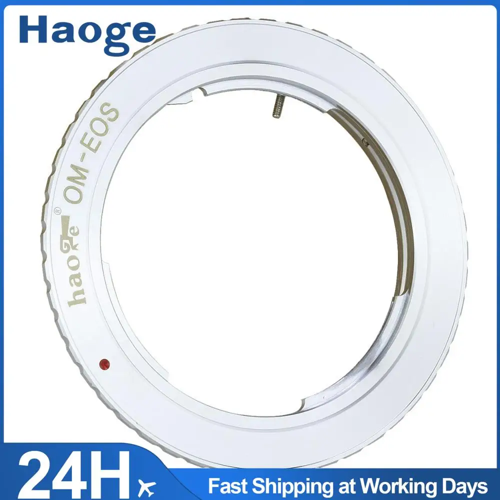 Haoge Lens Mount Adapter for Olympus OM mount Lens to Canon EOS EF EF-S Mount Camera
Haoge Lens Mount Adapter for Olympus OM mount Lens to Canon EOS EF EF-S Mount Camera