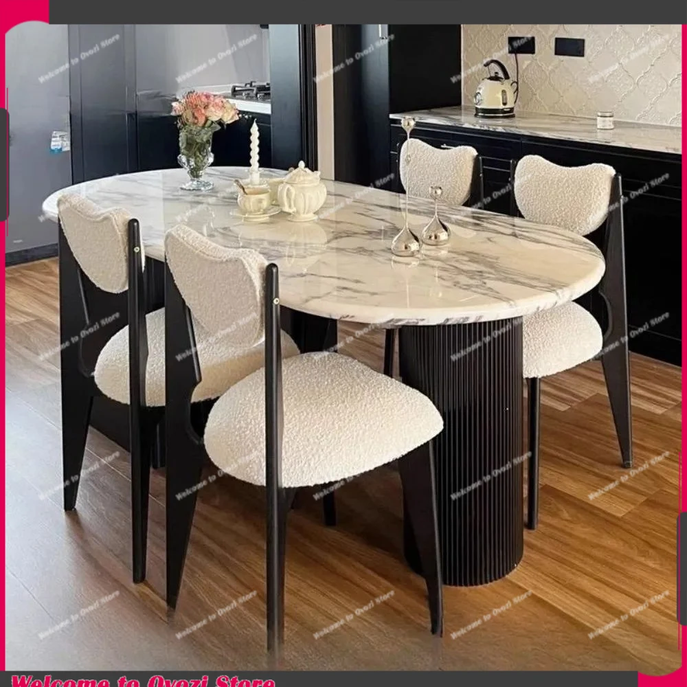 Organiser Luxury Dining Table Kitchen Modern Coffee Waterproof Dining Table Living Minimalist Mesas De Jantar Home Furniture
Organiser Luxury Dining Table Kitchen Modern Coffee Waterproof Dining Table Living Minimalist Mesas De Jantar Home Furniture