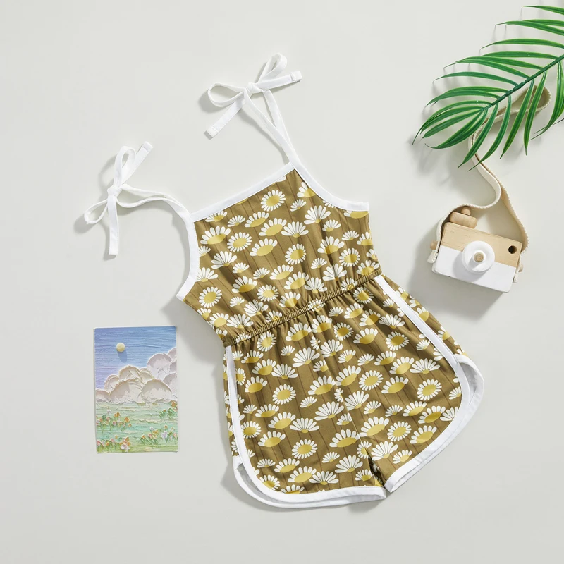 Toddler Baby Girl Clothes Floral Print Sleeveless Tie-Up Romper Shorts Jumpsuit Playsuit Summer Outfit
Toddler Baby Girl Clothes Floral Print Sleeveless Tie-Up Romper Shorts Jumpsuit Playsuit Summer Outfit