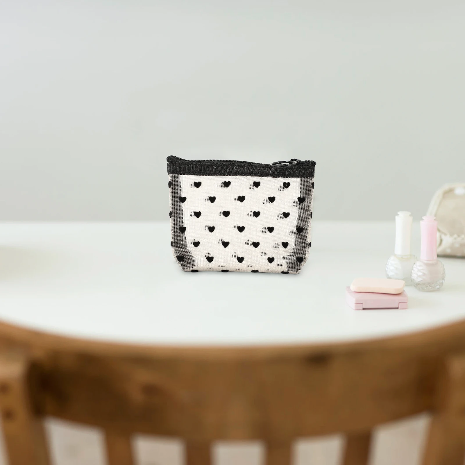 Nylon Mesh Bag Travel Toiletries Organizer Reusable Portable Makeup Bags Compact Cosmetics Case Large Capacity Storage
Nylon Mesh Bag Travel Toiletries Organizer Reusable Portable Makeup Bags Compact Cosmetics Case Large Capacity Storage