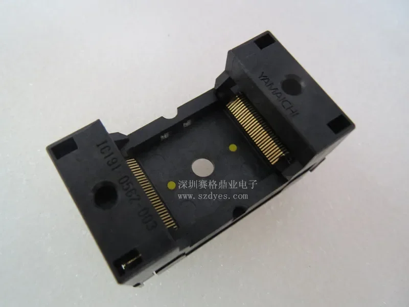 IC191-0562-003 TSOP56 Готовая розетка с позолотой Испытательное сиденье IC Испытательный стенд для гнезда
IC191-0562-003 TSOP56 Готовая розетка с позолотой Испытательное сиденье IC Испытательный стенд для гнезда