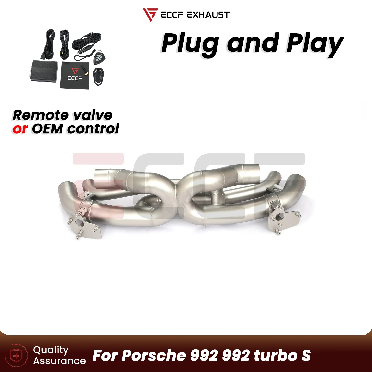 Performance Upgrade Stainless steel Catback Exhaust For Porsche 992 992 turbo S AK style Large diameter design Plug and Play
Performance Upgrade Stainless steel Catback Exhaust For Porsche 992 992 turbo S AK style Large diameter design Plug and Play