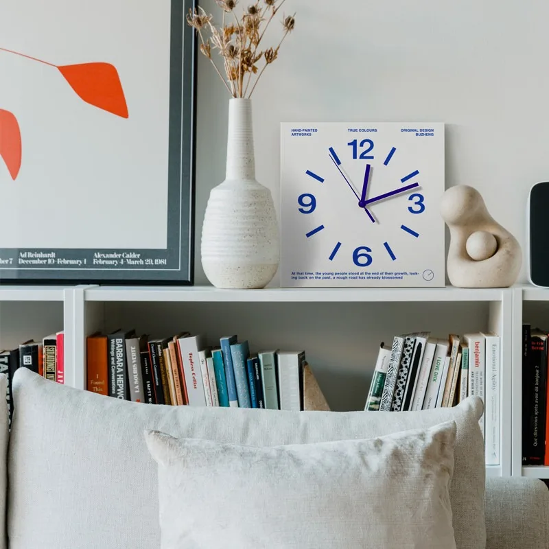 Ultra-Thin Design for Home Office Living Room Bedroom Decor,Modern Silent Square Wall Clock,Vibrant colors,Extremely fashionable
Ultra-Thin Design for Home Office Living Room Bedroom Decor,Modern Silent Square Wall Clock,Vibrant colors,Extremely fashionable