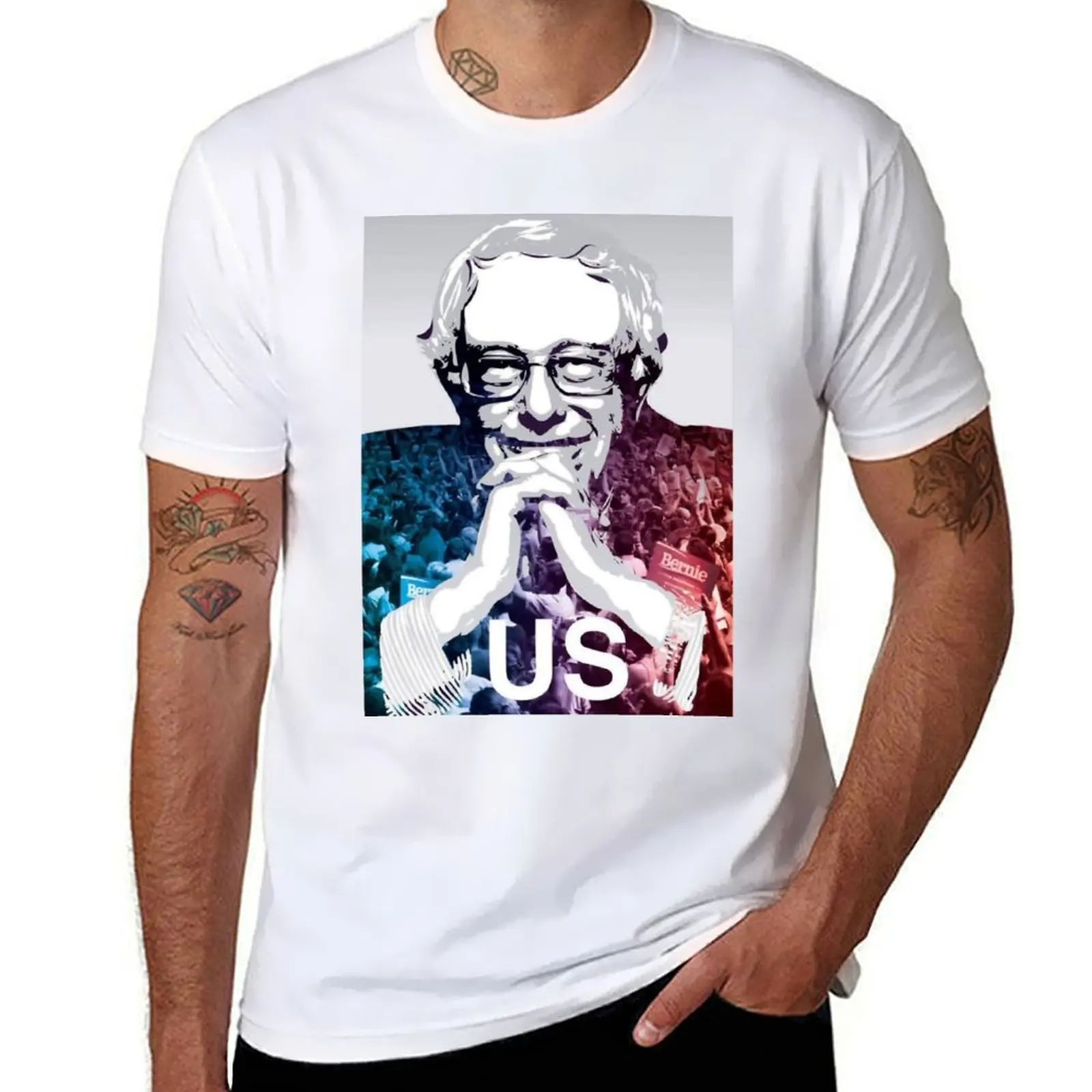 US - Bernie Sanders Art T-Shirt man t shirts for men anime t shirts oversize T-Shirt
US - Bernie Sanders Art T-Shirt man t shirts for men anime t shirts oversize T-Shirt