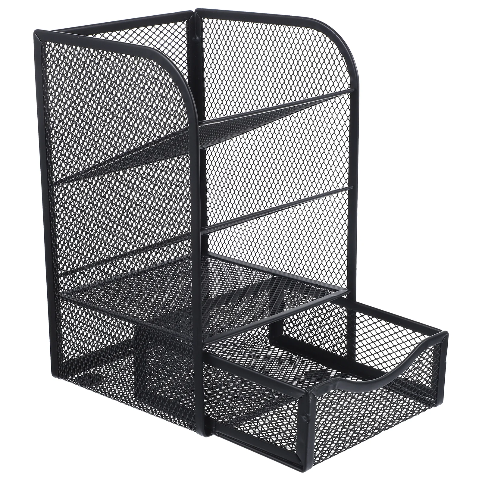 Desktop Organizer Elegant Metal Pen Holder with Drawer Large Capacity Storage Box Office Desk Stationery Organizer Storage Rack
Desktop Organizer Elegant Metal Pen Holder with Drawer Large Capacity Storage Box Office Desk Stationery Organizer Storage Rack