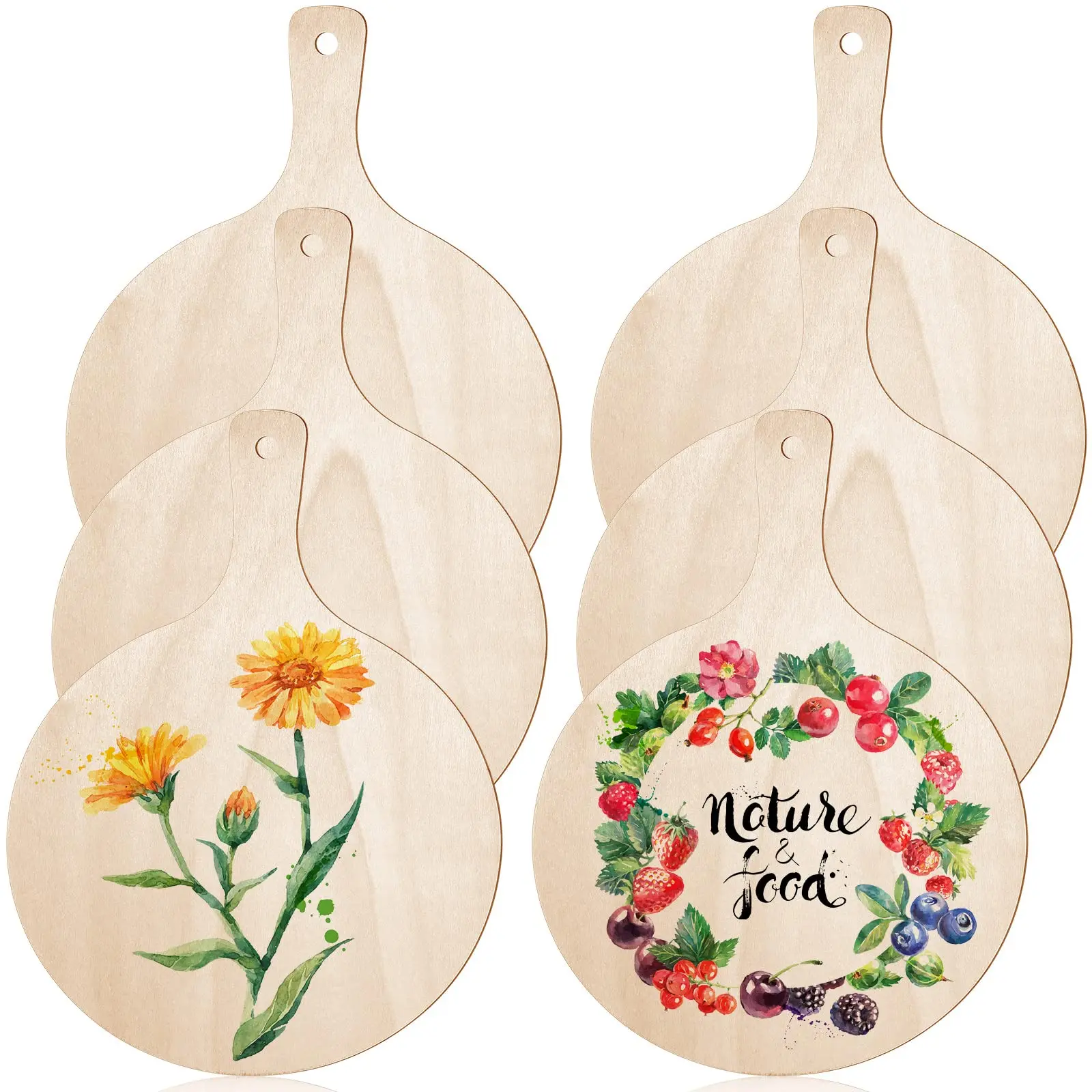 3/6Pcs Mini Wooden Cutting Board Craft Wooden Chopping Board Unfinished Round Charcuterie Boards Mini Cheese Board Rustic Paddle
3/6Pcs Mini Wooden Cutting Board Craft Wooden Chopping Board Unfinished Round Charcuterie Boards Mini Cheese Board Rustic Paddle