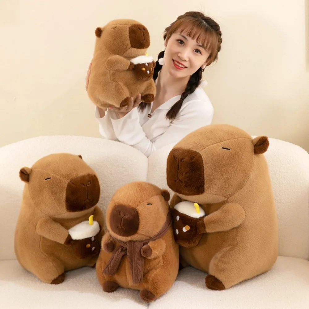 New 30/40cm Capybara Plush Toy Soft Doll Kids Toys Plush Doll Milk Tea Capibala Guinea Pig Doll Gift
New 30/40cm Capybara Plush Toy Soft Doll Kids Toys Plush Doll Milk Tea Capibala Guinea Pig Doll Gift