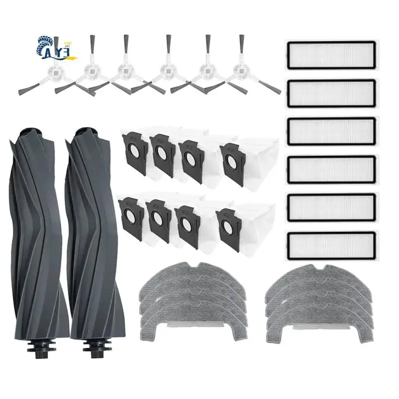 AY03-30 Pcs For Dreame D10 Plus Gen 2 RLD32GD Sweeping Robot Cleaner Parts Replacement Main Side Brush Mop Filter
AY03-30 Pcs For Dreame D10 Plus Gen 2 RLD32GD Sweeping Robot Cleaner Parts Replacement Main Side Brush Mop Filter