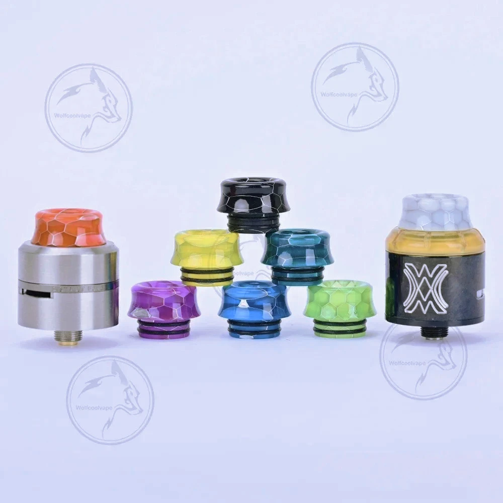 8pcs wolfcoolvape 810 Drip Tips Resin Wide Bore Mouthpiece Random Colors for RDA RTA Atomizer Vape Tanks Accessories
8pcs wolfcoolvape 810 Drip Tips Resin Wide Bore Mouthpiece Random Colors for RDA RTA Atomizer Vape Tanks Accessories