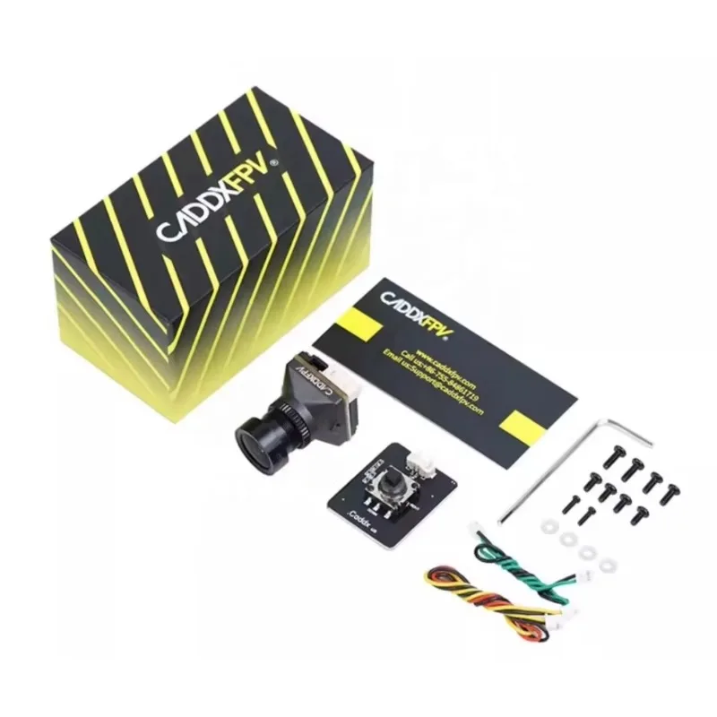 Caddx Ratel Pro 1500TVL 1/1.8 Inch BSI Sensor 2.8mm 125° FOV Starlight Night Vision FPV Camera for FPV Racing Freestyle
Caddx Ratel Pro 1500TVL 1/1.8 Inch BSI Sensor 2.8mm 125° FOV Starlight Night Vision FPV Camera for FPV Racing Freestyle