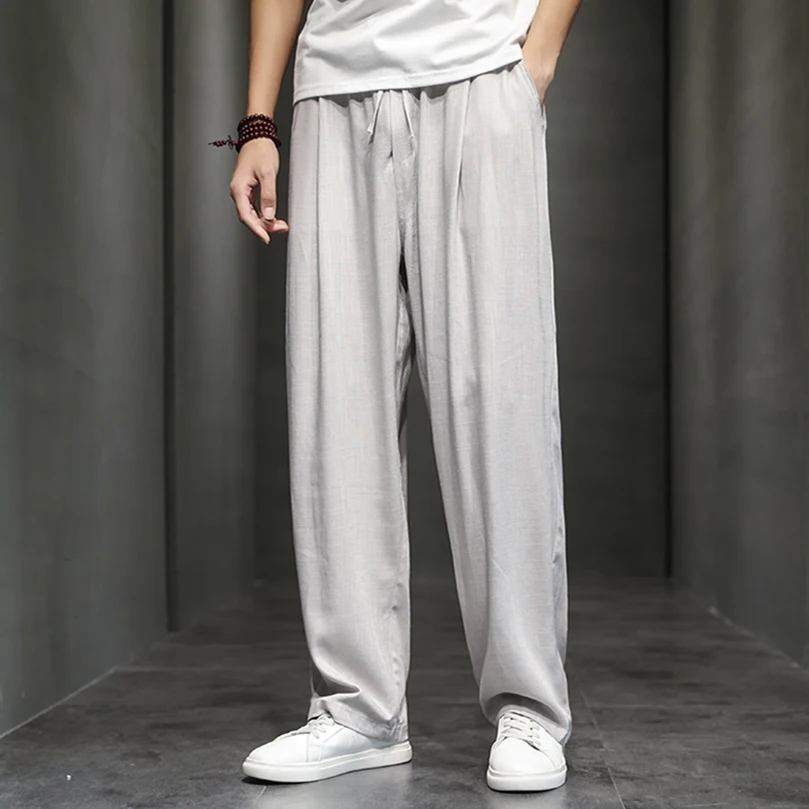 Мужские повседневные брюки из хлопка и льна, летние, тонкие, прямого кроя, свободные, дышащие, модные, городские, черные, белые, базовые цвета
Мужские повседневные брюки из хлопка и льна, летние, тонкие, прямого кроя, свободные, дышащие, модные, городские, черные, белые, базовые цвета