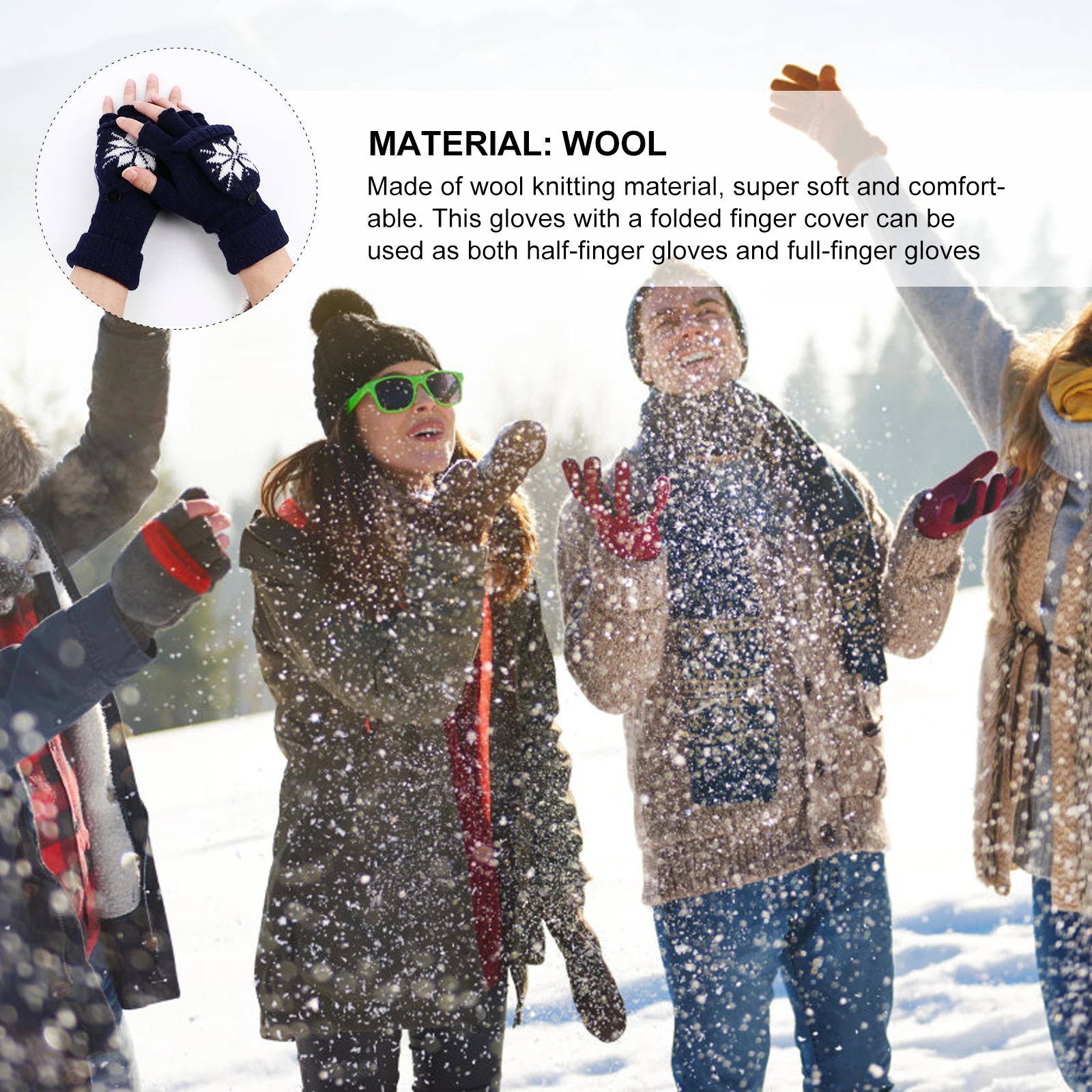 Heated Gloves USB Powered Thermal Mitten Warm Knitting Yarn Unisex Winter Warmer Gaming Typing Outdoor Camping Hiking Gloves
Heated Gloves USB Powered Thermal Mitten Warm Knitting Yarn Unisex Winter Warmer Gaming Typing Outdoor Camping Hiking Gloves