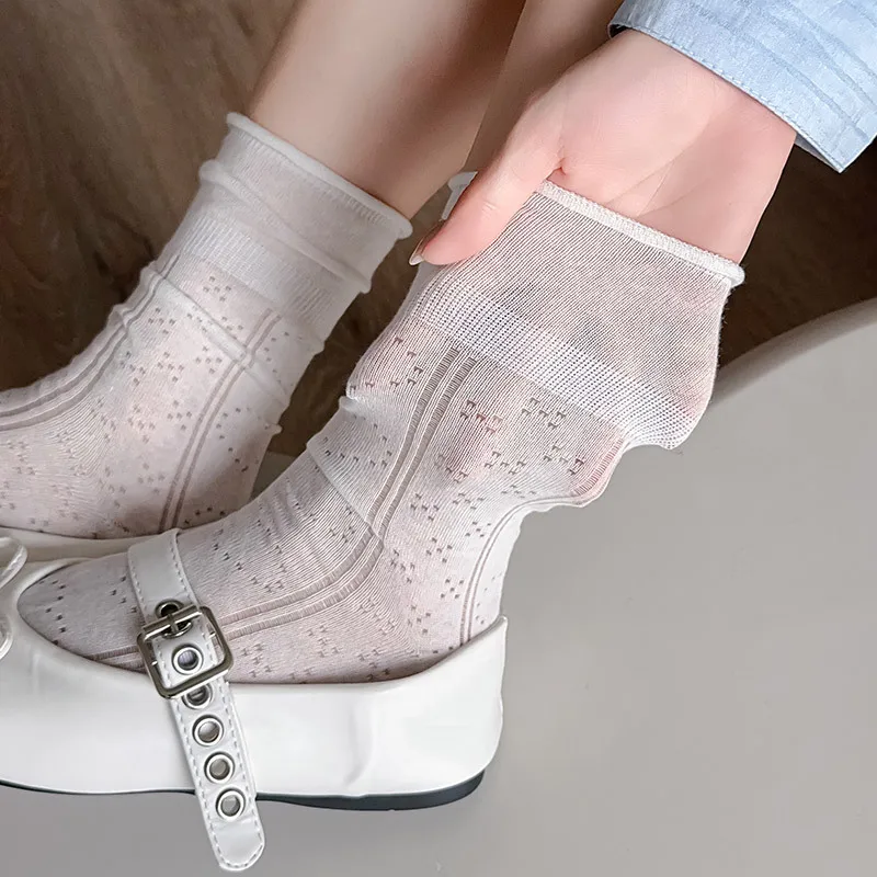 Korean Fashion Long Socks Women Cotton Thin Breathable Summer Middle Tube Socks JK Japanese Style Girls Black White Gray Socks
Korean Fashion Long Socks Women Cotton Thin Breathable Summer Middle Tube Socks JK Japanese Style Girls Black White Gray Socks