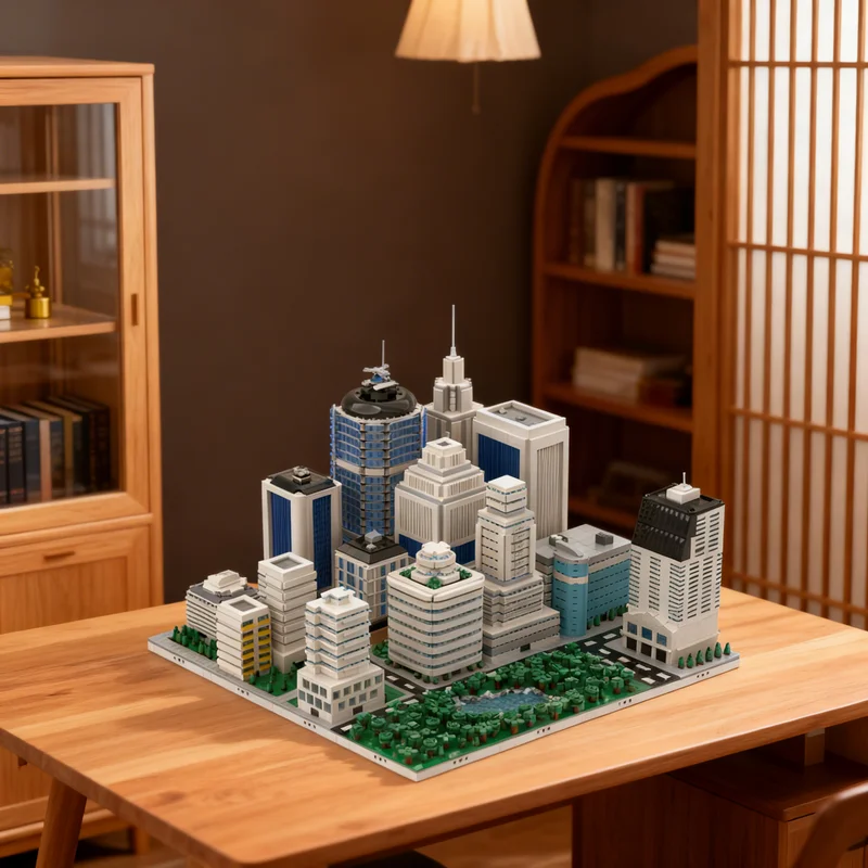 11388pcs MOC Skyscraper Modular City Build From Streetscape Model Building Blocks Creative Display Gift Collectible Decor Kids
11388pcs MOC Skyscraper Modular City Build From Streetscape Model Building Blocks Creative Display Gift Collectible Decor Kids