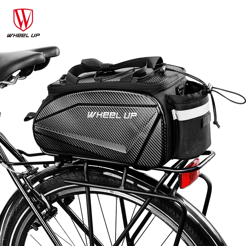 WHEEL UP Hard shell Bicycle Trunk Bag Waterproof Bicycle Seat Rack Bag Bicycle Shoulder Bag Suitable For Bicycle Bags
WHEEL UP Hard shell Bicycle Trunk Bag Waterproof Bicycle Seat Rack Bag Bicycle Shoulder Bag Suitable For Bicycle Bags