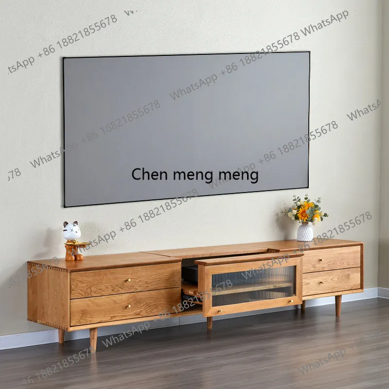 TV cabinet intelligent, Nordic solid wood custom power amplifier cabinet oak special furniture telescopic table
TV cabinet intelligent, Nordic solid wood custom power amplifier cabinet oak special furniture telescopic table