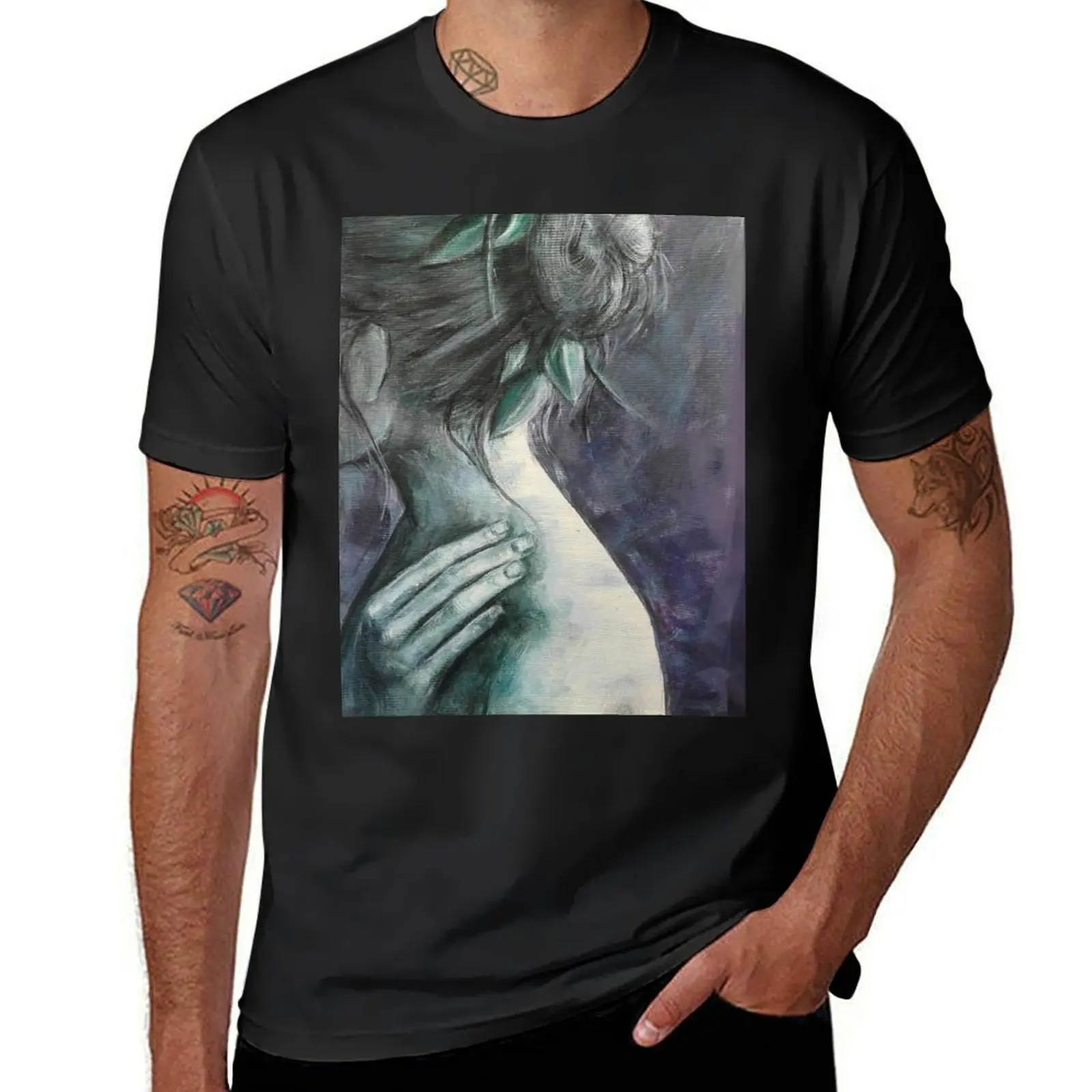 Spring Faery T-Shirt summer top summer tops Short sleeve tee plain Men's t-shirts
Spring Faery T-Shirt summer top summer tops Short sleeve tee plain Men's t-shirts