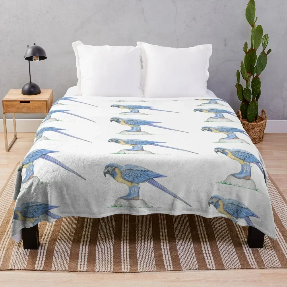 Blue Throated Macaw in Short Boots Throw Blanket halloween christmas gifts Tourist Blankets
Blue Throated Macaw in Short Boots Throw Blanket halloween christmas gifts Tourist Blankets