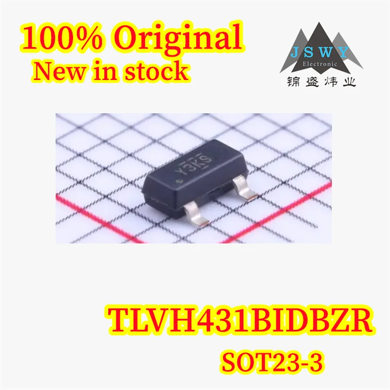(10/50PCS) 100% New TLVH431BIDBZR TLVH431 Y3KS SOT23-3 Adjustable Precision Parallel Voltage Regulator Chip - In Stock, Original
(10/50PCS) 100% New TLVH431BIDBZR TLVH431 Y3KS SOT23-3 Adjustable Precision Parallel Voltage Regulator Chip - In Stock, Original