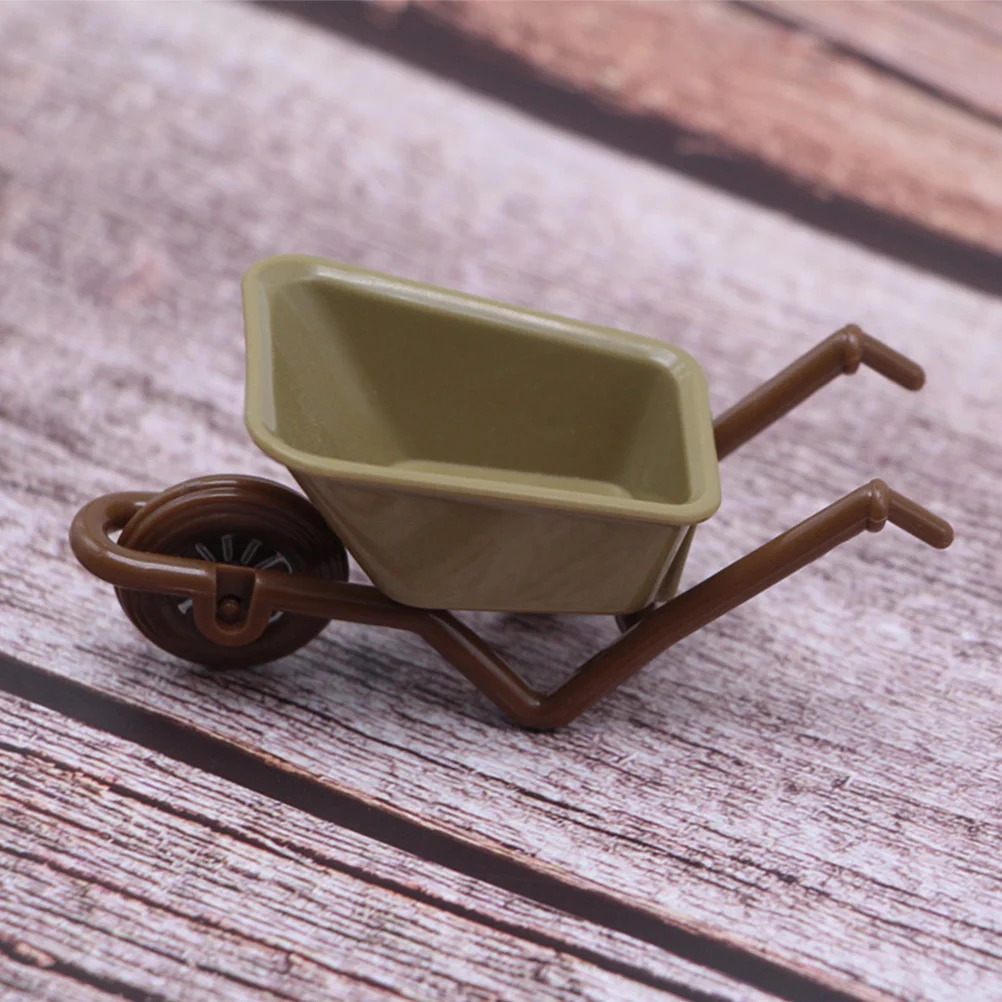 4 Pcs Cart Model Mini House Accessory Miniature Accessories Decorations Toy Styles Garden Wheelbarrow Plastic
4 Pcs Cart Model Mini House Accessory Miniature Accessories Decorations Toy Styles Garden Wheelbarrow Plastic