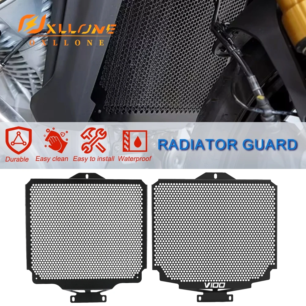 Radiator Guard Cooler Cover For Moto Guzzi V100 Mandello V100S V100 S 2022 2023 2024 2025 Motorcycle CNC Grille Protection Part
Radiator Guard Cooler Cover For Moto Guzzi V100 Mandello V100S V100 S 2022 2023 2024 2025 Motorcycle CNC Grille Protection Part