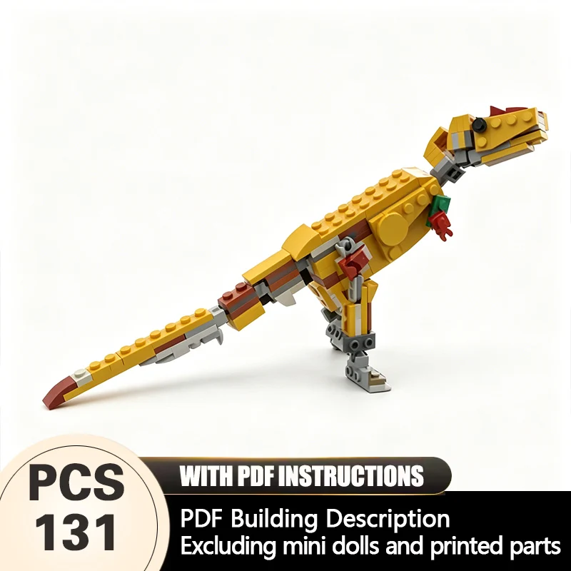 Creators Animal Series Model MOC Building Bricks Teratophoneus Modular Technology Gifts Holiday Assemble Children Toys Suit
Creators Animal Series Model MOC Building Bricks Teratophoneus Modular Technology Gifts Holiday Assemble Children Toys Suit