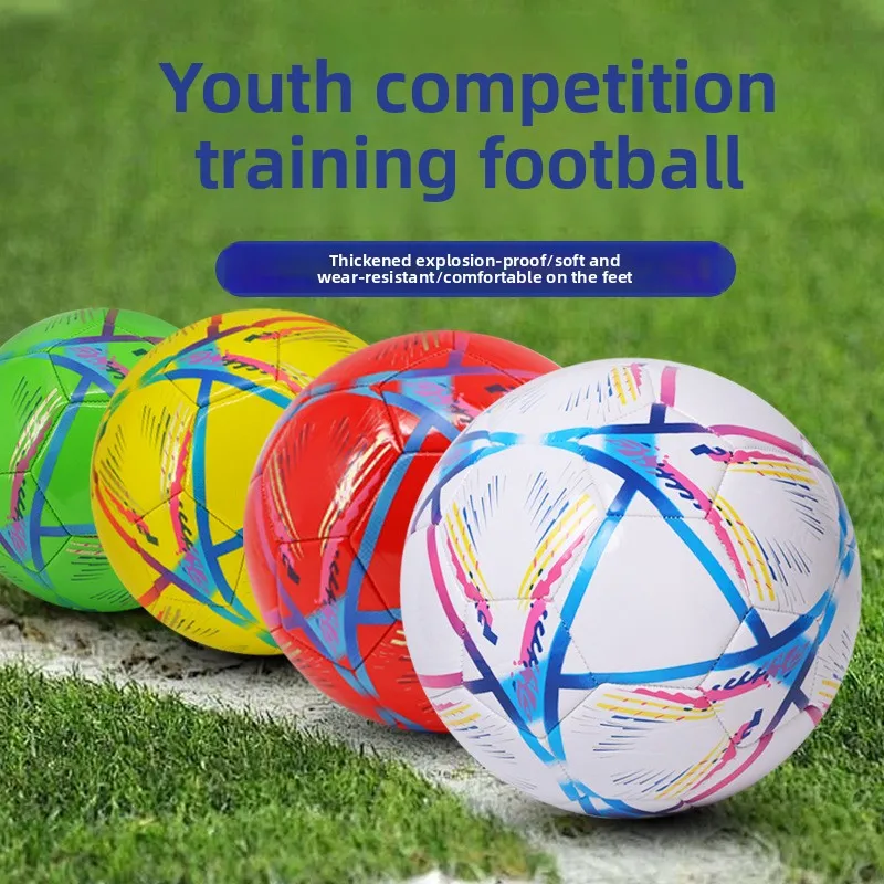 Нет. 5, износостойкий футбольный мяч из искусственной кожи, сшитый машиной, утолщенный, взрывозащищенный, для студентов, молодежи, для взрослых, для соревнований, для тренировок
Нет. 5, износостойкий футбольный мяч из искусственной кожи, сшитый машиной, утолщенный, взрывозащищенный, для студентов, молодежи, для взрослых, для соревнований, для тренировок
