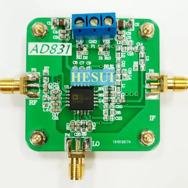 Модуль AD831 500 МГц, полосатый RF, модуль высокого Частотного микшера, преобразователь Частотного микшера вверх и вниз, двойной сбалансированный Частотный микшер
Модуль AD831 500 МГц, полосатый RF, модуль высокого Частотного микшера, преобразователь Частотного микшера вверх и вниз, двойной сбалансированный Частотный микшер