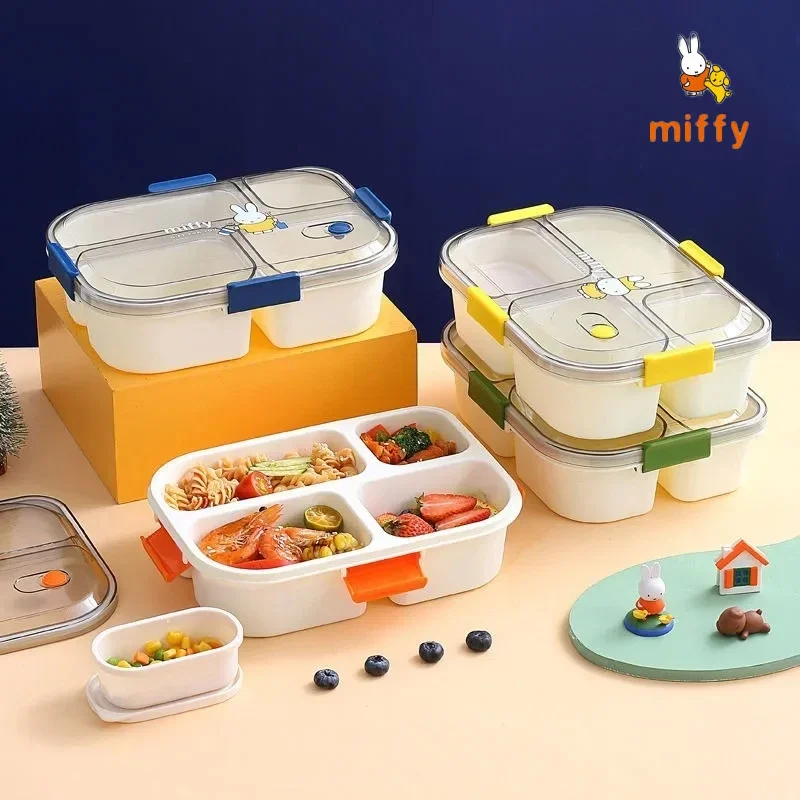 Cute Miffy Bento Box Refrigerator Fruit Preservation Essential for Office Workers Microwave Heating Lunch Box Girls Perfect Gift
Cute Miffy Bento Box Refrigerator Fruit Preservation Essential for Office Workers Microwave Heating Lunch Box Girls Perfect Gift