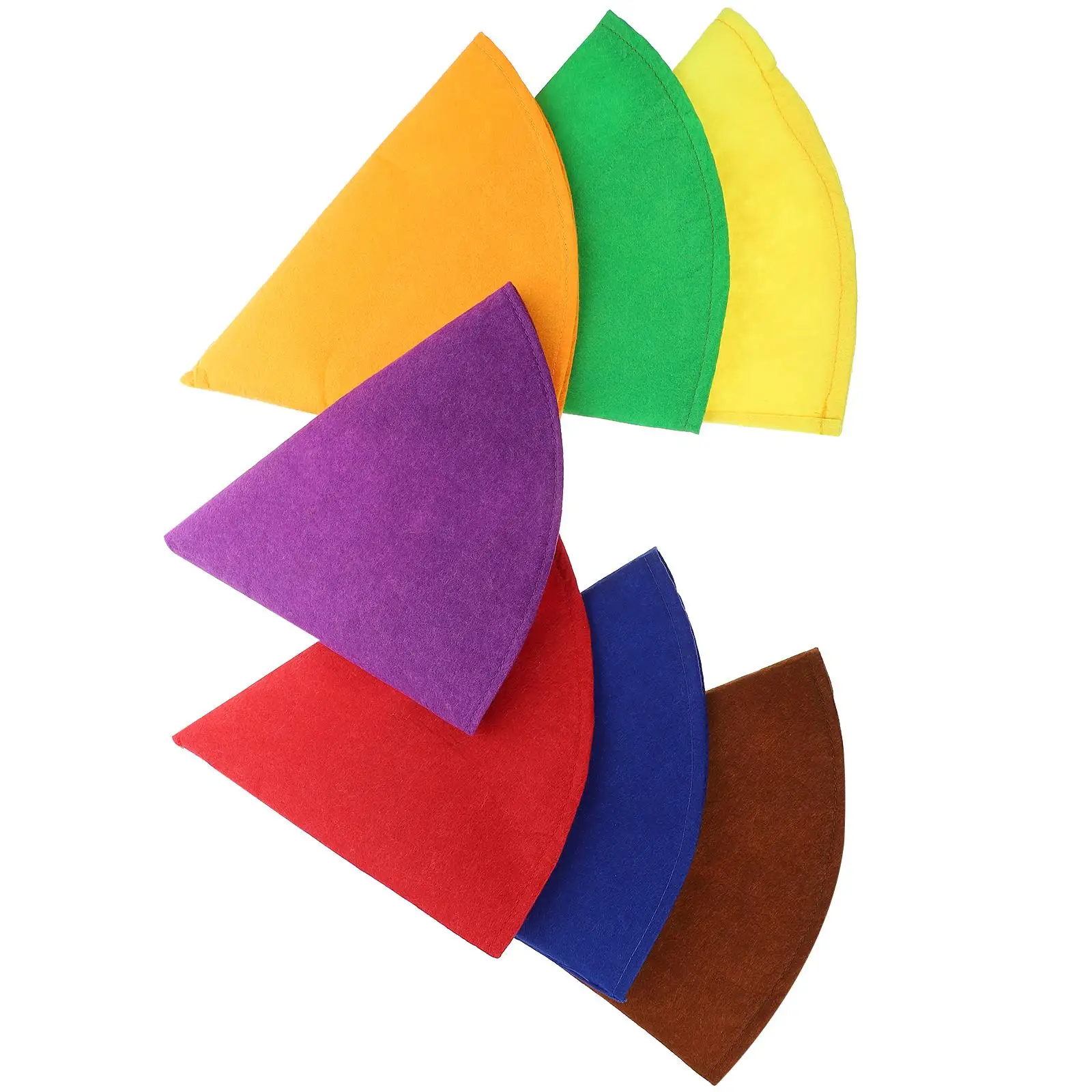 7pcs Felt Cone Shaped Dwarf Hats Multicolor Lightweight Christmas Gnome Hats Party Supplies Decorative Reusable Adults Pets
7pcs Felt Cone Shaped Dwarf Hats Multicolor Lightweight Christmas Gnome Hats Party Supplies Decorative Reusable Adults Pets