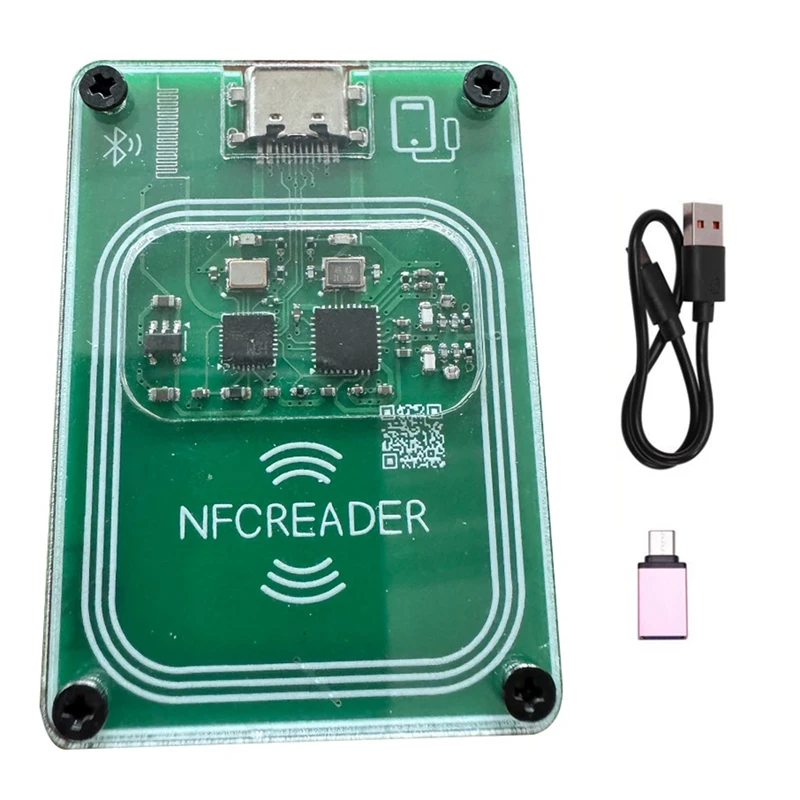 PCR532 NFC RFID Bluetooth Wireless Module IC Card Reader Writer RFID Emulator Minicopy With Type-C Interface
PCR532 NFC RFID Bluetooth Wireless Module IC Card Reader Writer RFID Emulator Minicopy With Type-C Interface