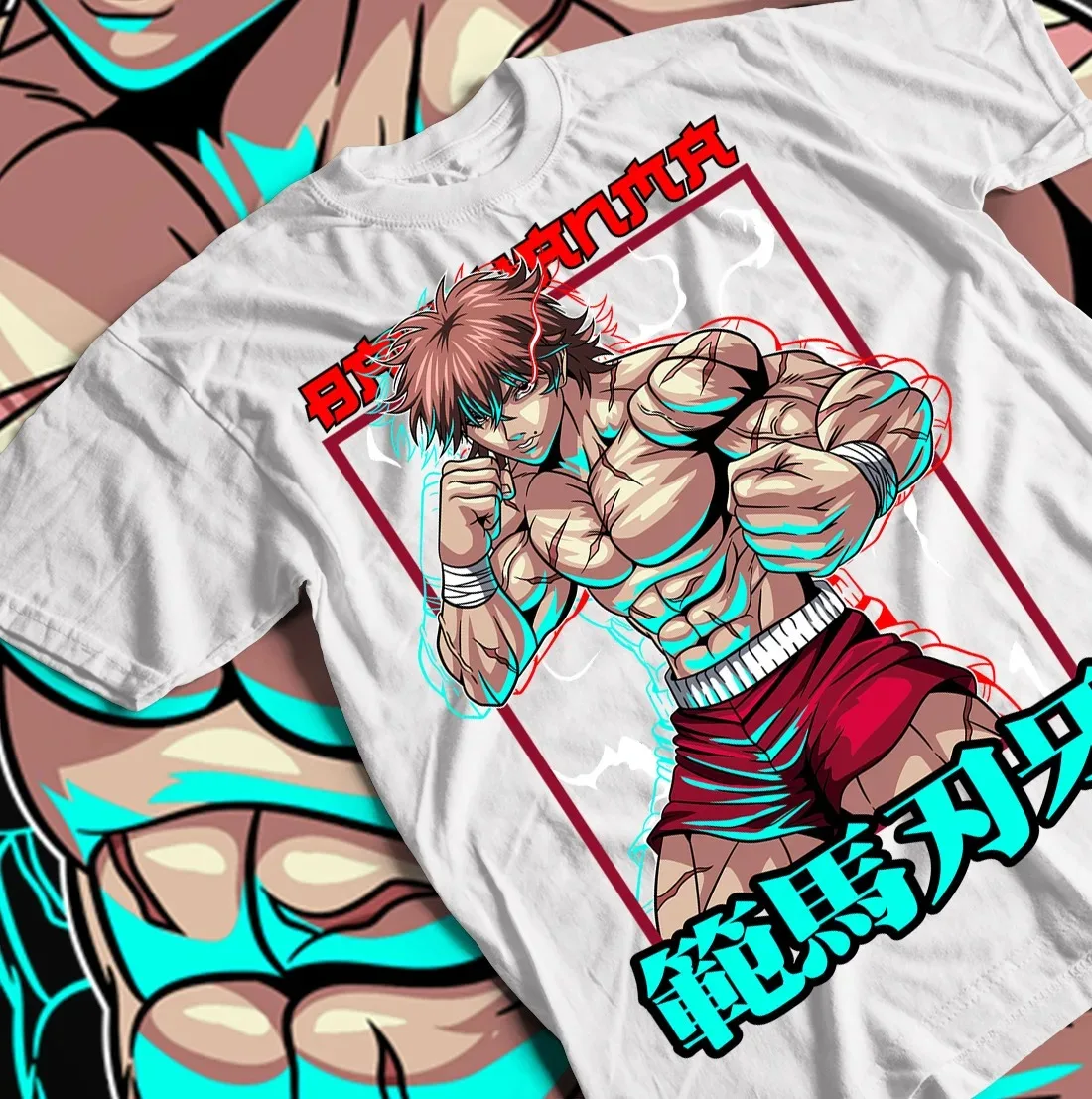 2026 summer Baki Hanma Single Sided T-shirt Muscular Fighter Baki Character Anime Print Oversized Cotton Tee For Otaku Fans
2026 summer Baki Hanma Single Sided T-shirt Muscular Fighter Baki Character Anime Print Oversized Cotton Tee For Otaku Fans