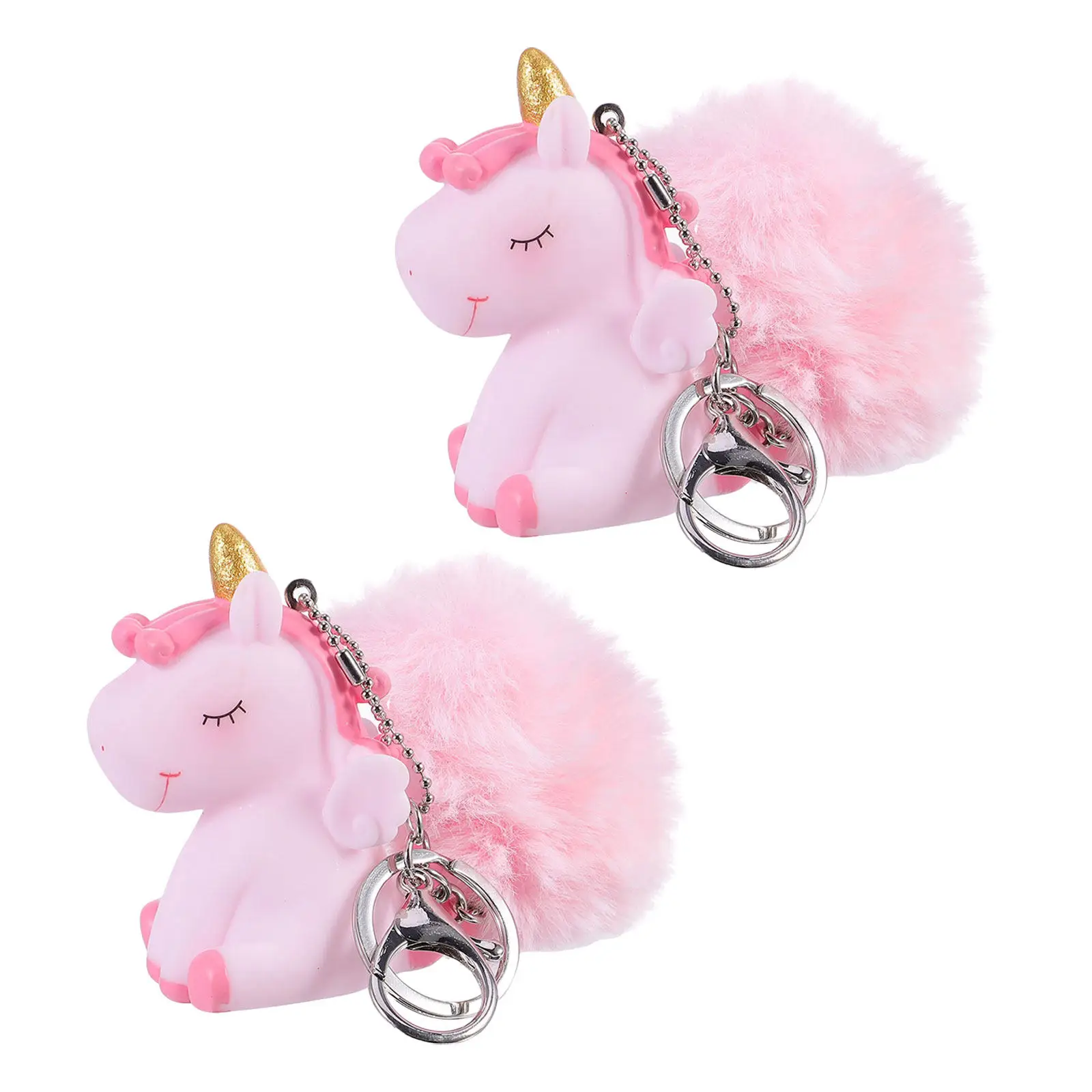 2Pcs Unicorn Faux Pom Pom Keychain for Kids Backpack Handbag Car Keys Portable Lightweight Novelty Bag Charm Women Girls
2Pcs Unicorn Faux Pom Pom Keychain for Kids Backpack Handbag Car Keys Portable Lightweight Novelty Bag Charm Women Girls