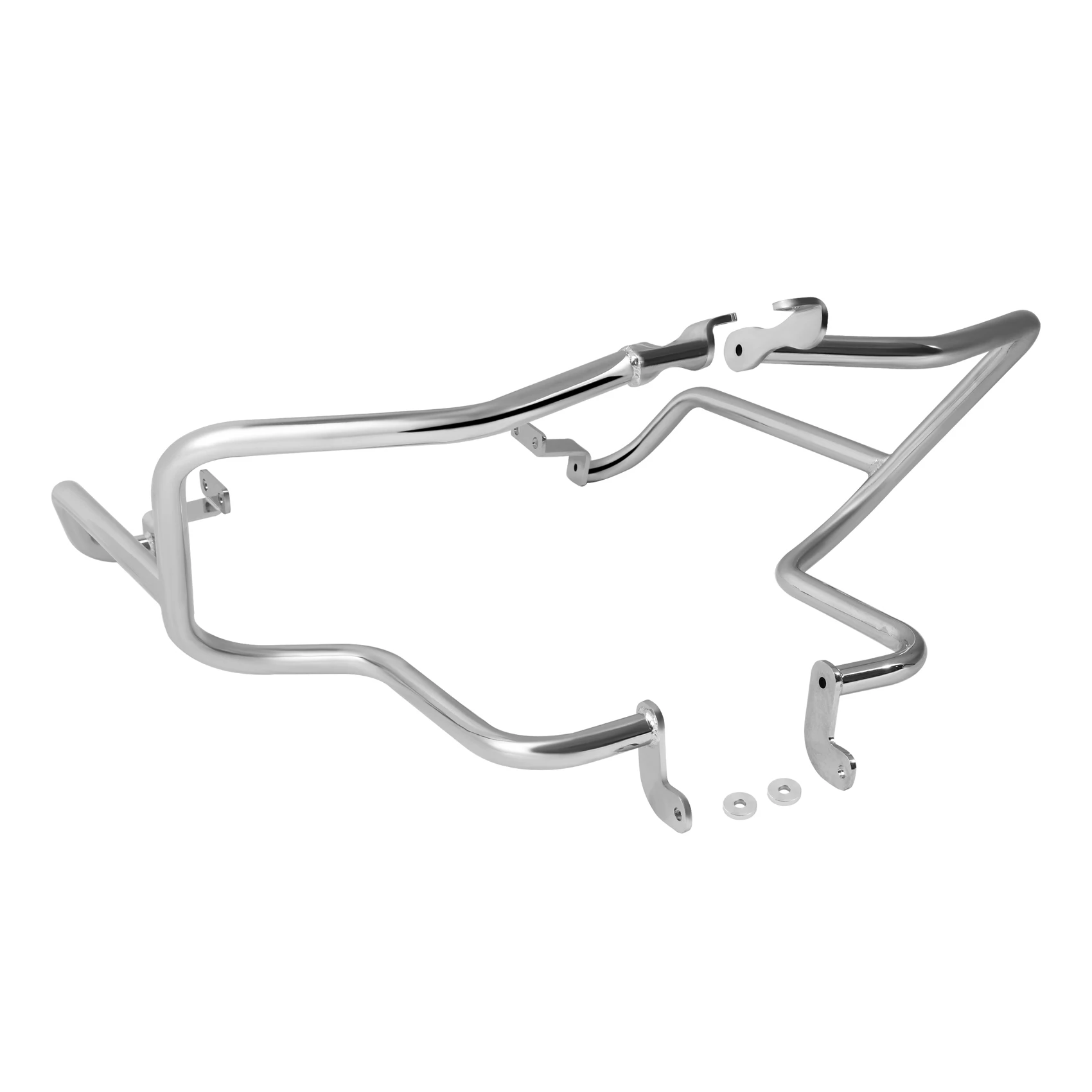 Motorcycle Saddlebag Crash Bars Rear Highway Protection For BMW R18 B/R18 Transcontinental 2021-2024