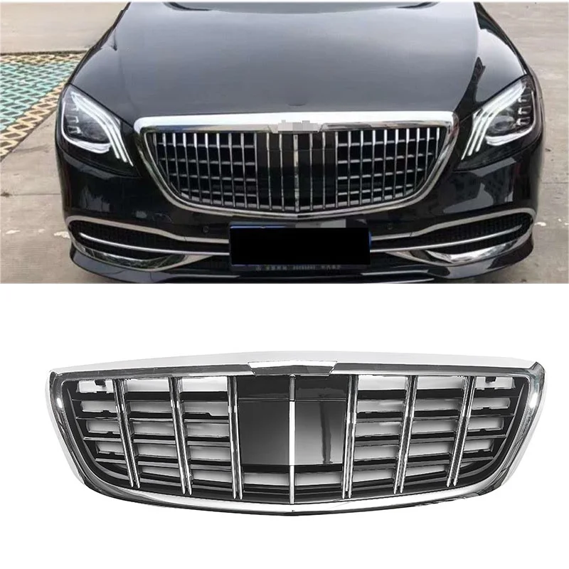 For 2014-2022 S-class W222 Modified Brabus-style Front Grille Original Car Replacement
For 2014-2022 S-class W222 Modified Brabus-style Front Grille Original Car Replacement