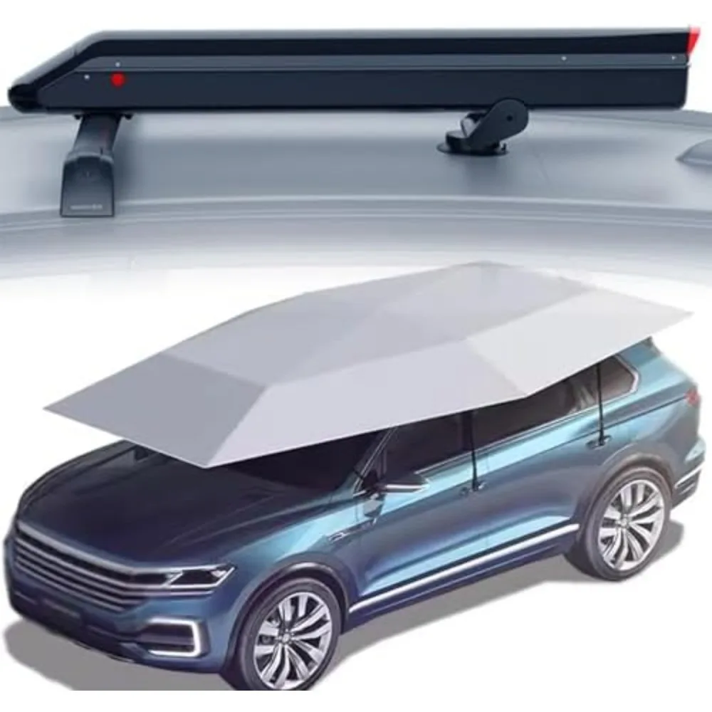 Fully Automatic Carport, Movable Tent Canopy for Outdoor Protection, Remote Control Automobile Cover, Portable Car Umbrella
Fully Automatic Carport, Movable Tent Canopy for Outdoor Protection, Remote Control Automobile Cover, Portable Car Umbrella