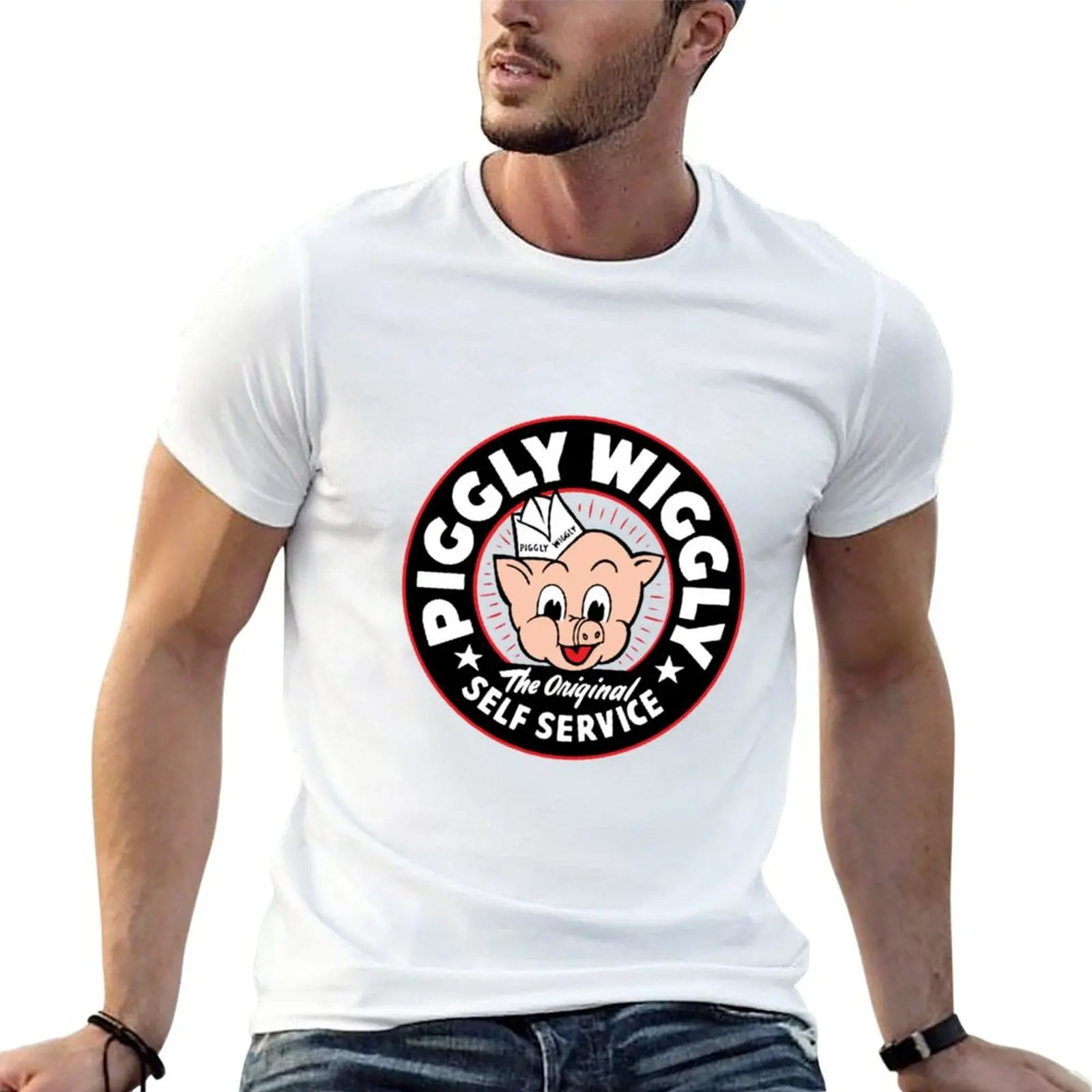 Новинка, футболка Piggly Wiggly, футболка Piggly Wiggly, Мужская великолепная футболка, простая футболка, черные футболки, мужская одежда
Новинка, футболка Piggly Wiggly, футболка Piggly Wiggly, Мужская великолепная футболка, простая футболка, черные футболки, мужская одежда