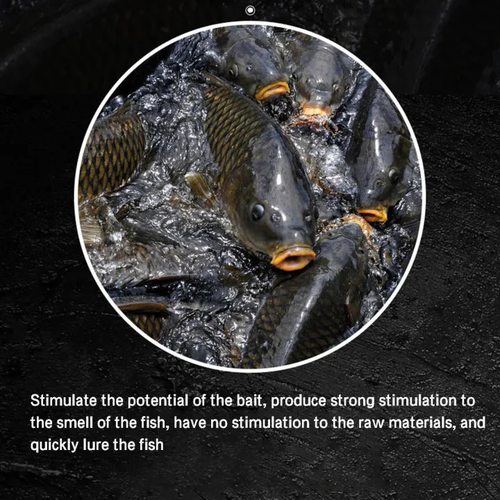 100g Universal Fishing Bait Strong Fishy Flavor Quick Attack Concentrated Fish Bait For Carp Bream Tilapia Bighead Fish Feed
100g Universal Fishing Bait Strong Fishy Flavor Quick Attack Concentrated Fish Bait For Carp Bream Tilapia Bighead Fish Feed